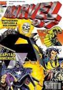 WOLVERINE / N 2 / MOTOQUEIRO FANTASMA E WOLVERINE / HULK / CAPITAO AMERICA -EDITORA MARVEL