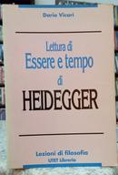 LETTURA DI ESSERE E TEMPO DI HEIDEGGER-DARIO VICARI
