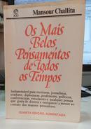 OS MAIS BELOS PENSAMENTOS DE TODOS OS TEMPOS-MANSOUR CHALLITA