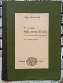 SOMMARIO DELLA STORIA DITALIA / DAI TEMPI PREISTORICI AI NOSTRI GIORNI-LUIGI SALVATORELLI