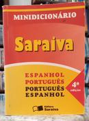 MINIDICION�RIO SARAIVA ESPANHOL/PORTUGU�S - PORTUGU�S/ESPANHOL-EDITORA SARAIVA