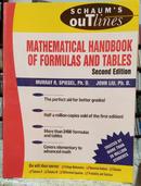 MATHEMATICAL HANDBOOK OF FORMULAS AND TABLES - SCHAUMS OUTLINES-MURRAY R. SPIEGEL / JOHN LIU