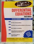 DIFFERENTIAL EQUATIONS - SCHAUMS OUTLINES-RICHARD BRONSON / GABRIEL COSTA
