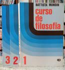 CURSO DE FILOSOFIA - VOL 1, 2 E 3 / OS F - BATTISTA MONDIN