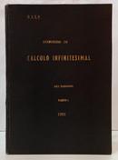 EXERC�CIOS DE C�LCULO INFINITESIMAL - PA - LEO BARSOTTI