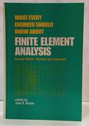 WHAT EVERY ENGINEER SHOULD KNOW ABOUT FINITE ELEMENT ANALYSIS-JOHN R. BRAUER ( EDITOR )
