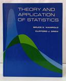 THEORY AND APPLICATION OF STATISTICS-BRUCE E. WANPOLD / CLIFFORD J. DREW