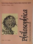 PHILOSOPHICA - REVISTA DE FILOSOFIA DA HIST�RIA E MODERNIDADE / N� 3 - MAR�O 2002-EVERALDO DE OLIVERIA ( EDITOR )
