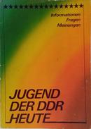 JUGEND DER DDR HEUTE - INFORMATIONEN FRAGEN MEINUNGEN-EDITORA PANORAMA DDR