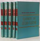 CL�SSICOS DE JULIO VERNE - COLE��O COM 5 VOLUMES-JULIO VERNE